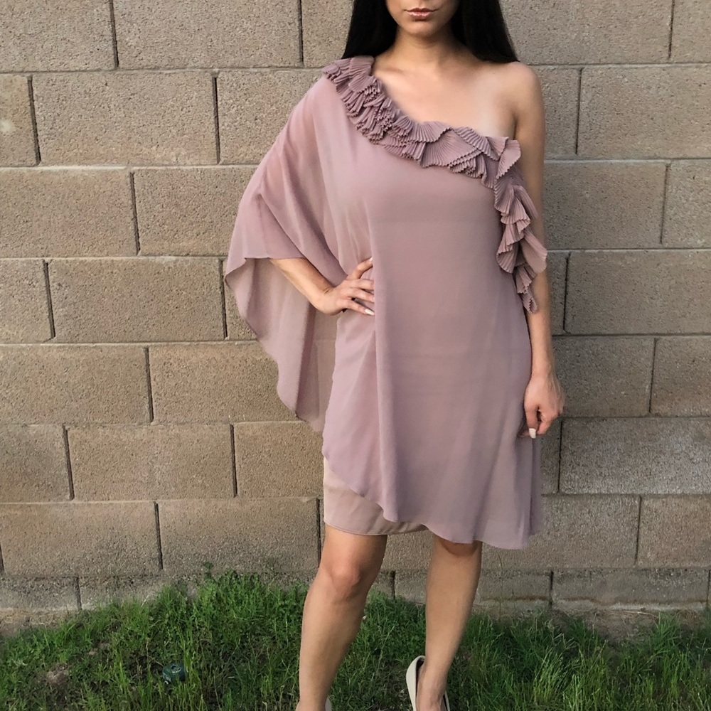 Midi Taupe dress
